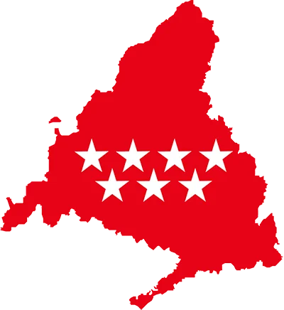 Mapa de la comunidad de madrid