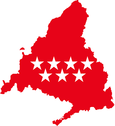 Mapa de la Comunidad de Madrid